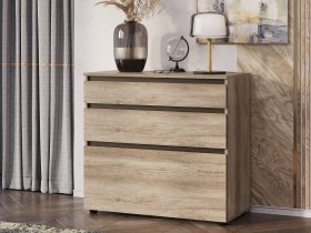 Комод КМ-01 Энигма (венге/дуб каньон) в Боготоле - bogotol.mebel-nsk.ru | фото