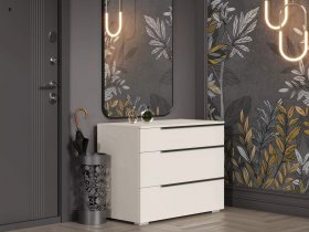 Комод с 3 ящиками Айри КМ-001 (кашемир) в Боготоле - bogotol.mebel-nsk.ru | фото