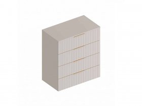 Комод с 4 ящ. «Тефия» (тефия/софт сантьяго) в Боготоле - bogotol.mebel-nsk.ru | фото