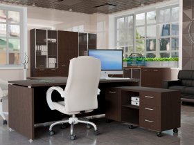 Комплект офисной мебели Президент-ПРО в Боготоле - bogotol.mebel-nsk.ru | фото