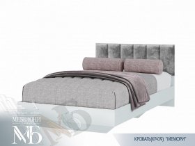 Кровать 1,2м Мемори КР-09 в Боготоле - bogotol.mebel-nsk.ru | фото