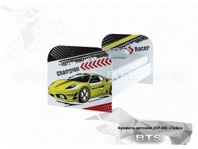 Кровать детская Тойс Champion КР-08 (BTS) в Боготоле - bogotol.mebel-nsk.ru | фото