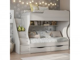 Кровать двухъярусная Каприз-22 КПР.22 в Боготоле - bogotol.mebel-nsk.ru | фото