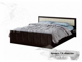 Кровать двуспальная 1,4м LIGHT Фиеста (BTS) в Боготоле - bogotol.mebel-nsk.ru | фото
