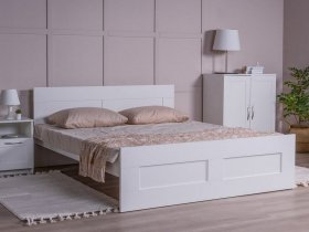 Кровать двуспальная 1,6м Сириус в Боготоле - bogotol.mebel-nsk.ru | фото