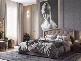 Кровать двуспальная 1,8м Верона-2 в Боготоле - bogotol.mebel-nsk.ru | фото