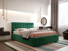 Кровать мягкая 1,4 Вена стандарт, вар.1 в Боготоле - bogotol.mebel-nsk.ru | фото