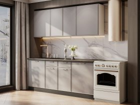 Кухонный гарнитур «Адель» 2,0м (нео) в Боготоле - bogotol.mebel-nsk.ru | фото