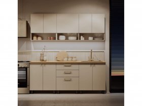 Кухонный гарнитур Орма 2,0м в Боготоле - bogotol.mebel-nsk.ru | фото