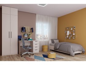 Модульная детская «Верона» (сатин) в Боготоле - bogotol.mebel-nsk.ru | фото