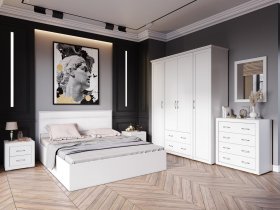 Модульная спальня Леньяна в Боготоле - bogotol.mebel-nsk.ru | фото