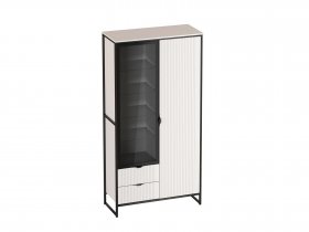 Шкаф 2 дв 2 ящ Нора (персидский жемчуг) (гостиная) в Боготоле - bogotol.mebel-nsk.ru | фото