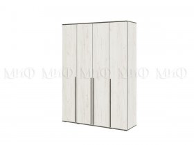 Шкаф четырехстворчатый Норд (дуб крафт белый) в Боготоле - bogotol.mebel-nsk.ru | фото