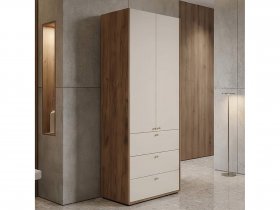 Шкаф двухстворчатый c ящиками Орма в Боготоле - bogotol.mebel-nsk.ru | фото