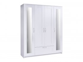 Шкаф комби 4 двери и 1 ящик Сириус в Боготоле - bogotol.mebel-nsk.ru | фото