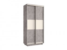 Шкаф-купе двухдверный Экспресс-мини (полки) в Боготоле - bogotol.mebel-nsk.ru | фото