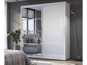 Шкаф-купе Крафт-6 2,0м (белый) в Боготоле - bogotol.mebel-nsk.ru | фото