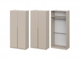 Шкаф ШК-100 Эккервуд (меланж) в Боготоле - bogotol.mebel-nsk.ru | фото
