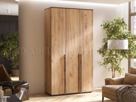 Шкаф трехстворчатый Норд (дуб крафт) в Боготоле - bogotol.mebel-nsk.ru | фото