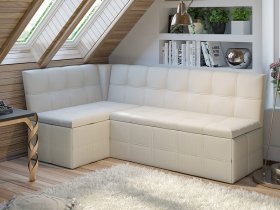 Скамья угловая со спальным местом «Домино» (кашемир) в Боготоле - bogotol.mebel-nsk.ru | фото