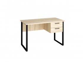 Стол компьютерный Ст152 (дуб сонома/черный муар) в Боготоле - bogotol.mebel-nsk.ru | фото