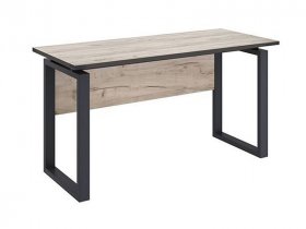 Стол офисный Ст077.0_140 Гермес лофт (дуб крафт серый) в Боготоле - bogotol.mebel-nsk.ru | фото