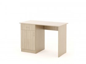 Стол письменный СП-01 (Биг) ясень шимо светлый в Боготоле - bogotol.mebel-nsk.ru | фото