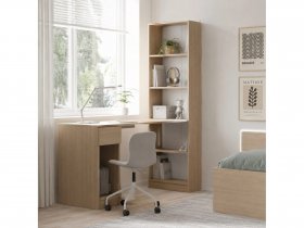 Стол письменный угловой «Лайт» 10.01 (плэйн) в Боготоле - bogotol.mebel-nsk.ru | фото