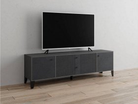 Тумба под ТВ Парус-10 (графит/гранит лофт) в Боготоле - bogotol.mebel-nsk.ru | фото