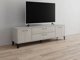 Тумба под ТВ Парус-13 (ясень анкор светлый) в Боготоле - bogotol.mebel-nsk.ru | фото