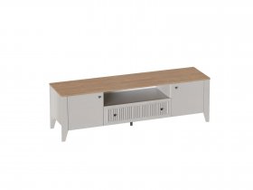 Тумба широкая 2дв. 1ящ. Валенсия (гостиная) в Боготоле - bogotol.mebel-nsk.ru | фото